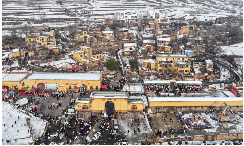  老家河南網-汝陽窯溝：冰雪運動加快農文旅融合發展